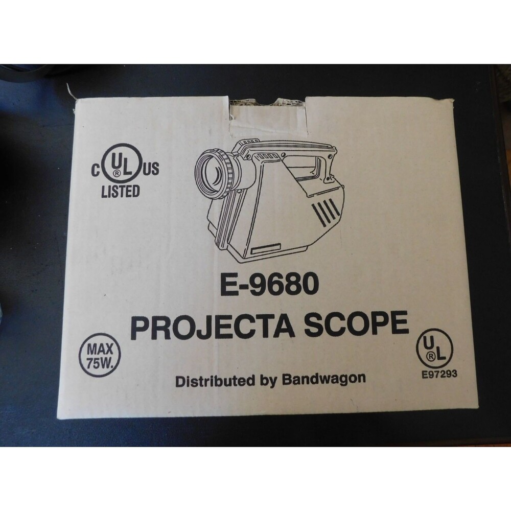 Vintage Projecta Scope Model E-9680 by Bandwagon